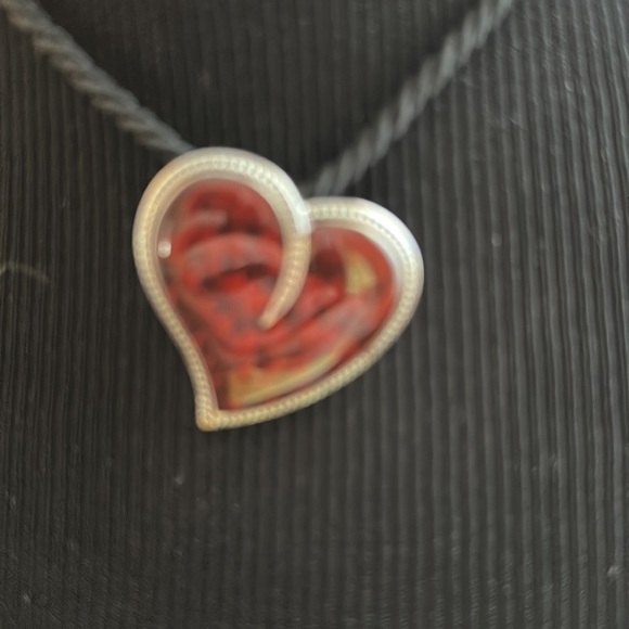 Heart Rope Necklace - Picture 2 of 2